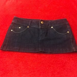 Express X2 denim skirt